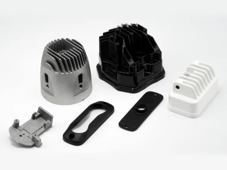 Overview of JoinCast’s lighting component capabilities, including raw castings, anodized bezels, and powder-coated LED housings for international markets.